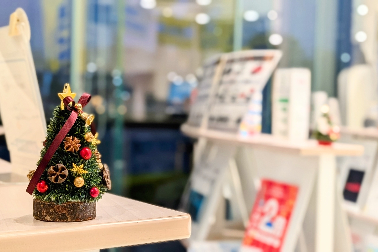 カタログ棚クリスマス装飾：冬装飾11