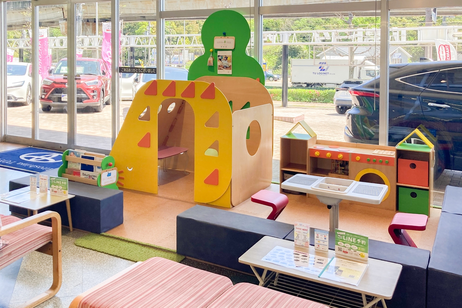 西風新都キッズコーナー