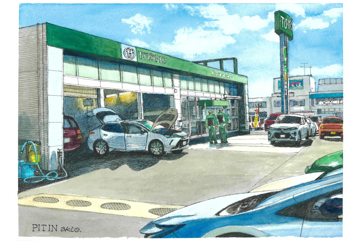 宮城野中古車センター_外観