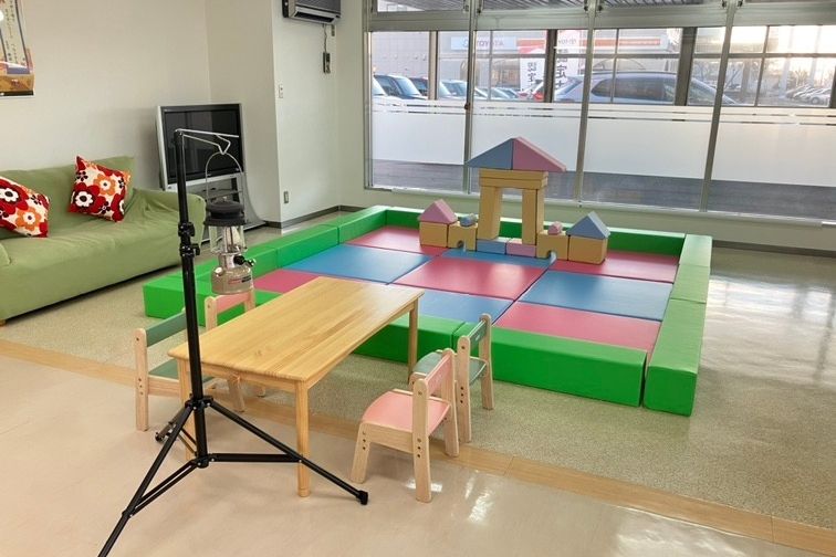 U-Car苫小牧店キッズコーナー